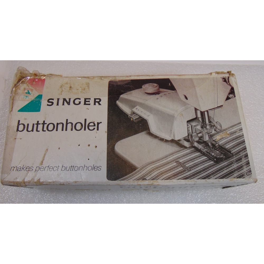 Singer Buttonholer Tools Attachments Foot Plates … - image 2
